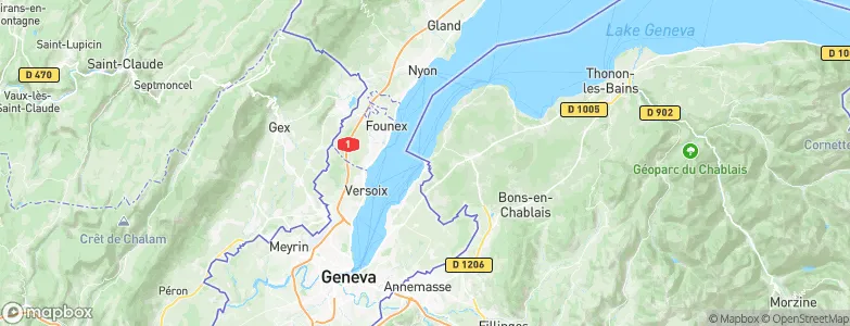 Hermance, Switzerland Map