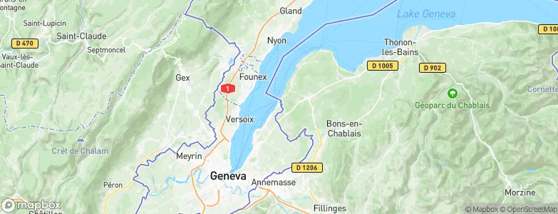 Hermance, Switzerland Map