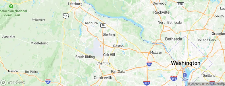 Herndon, United States Map