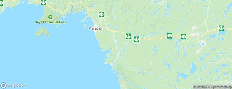 Heron Bay, Canada Map