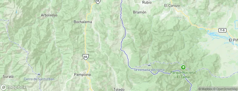 Herrán, Colombia Map