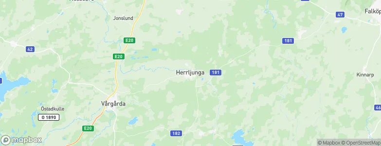 Herrljunga, Sweden Map