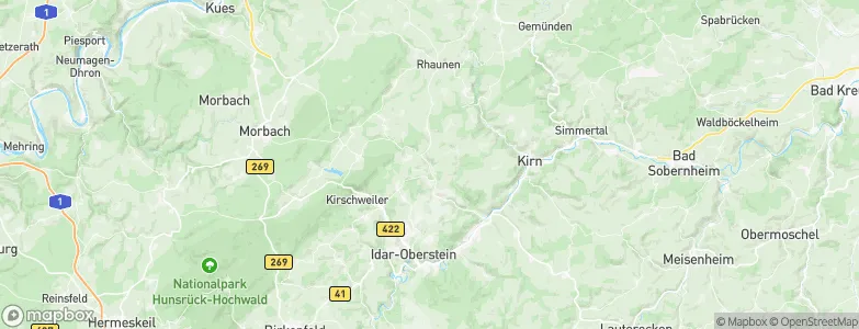 Herrstein, Germany Map