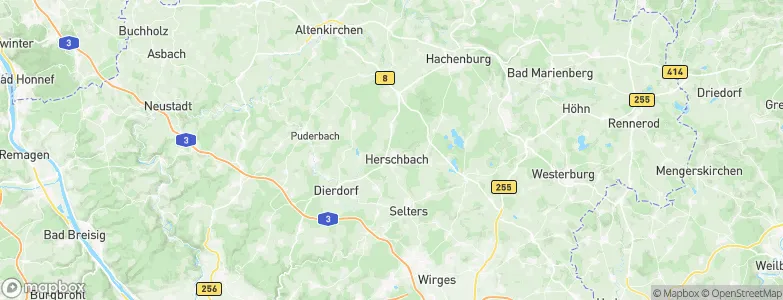 Herschbach, Germany Map