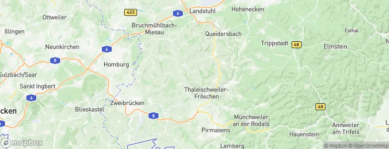 Herschberg, Germany Map