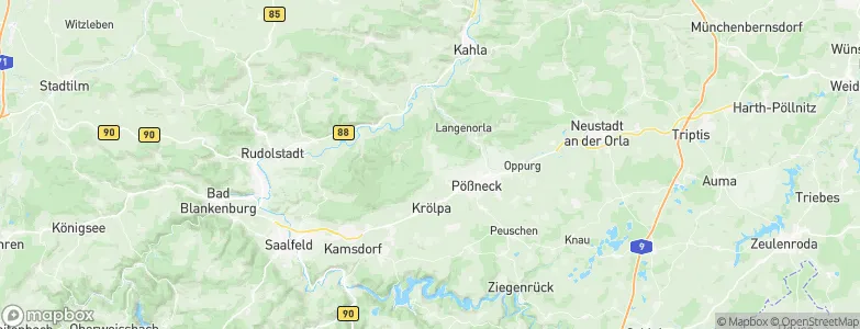 Herschdorf, Germany Map