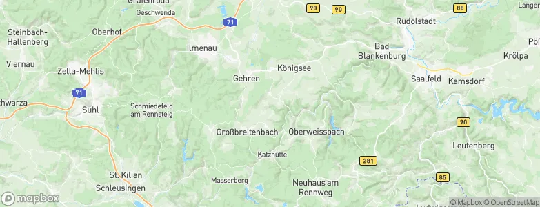 Herschdorf, Germany Map
