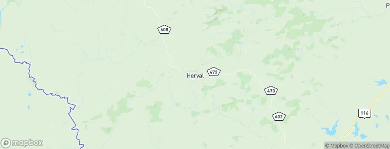 Herval, Brazil Map