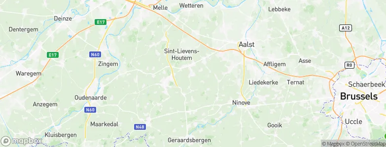Herzele, Belgium Map