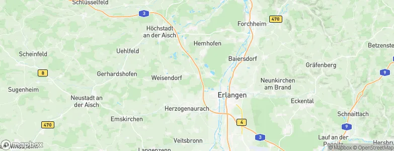 Heßdorf, Germany Map