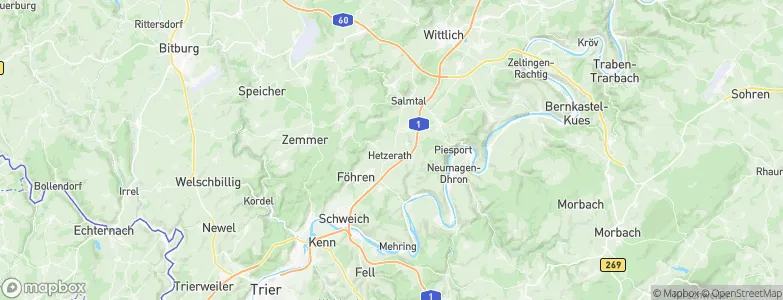 Hetzerath, Germany Map