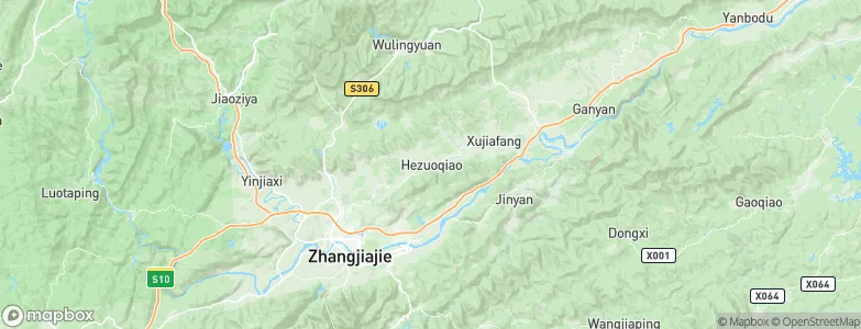 Hezuoqiao, China Map
