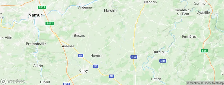 Hietinne, Belgium Map