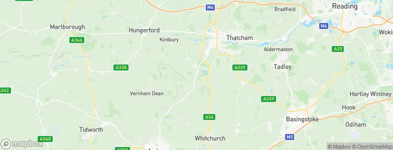 Highclere, United Kingdom Map