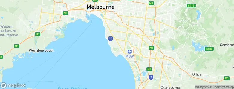 Highett, Australia Map