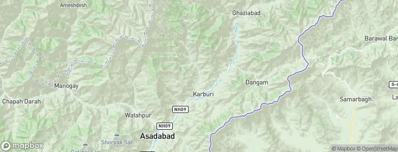 Hilālzō Kêlay, Afghanistan Map