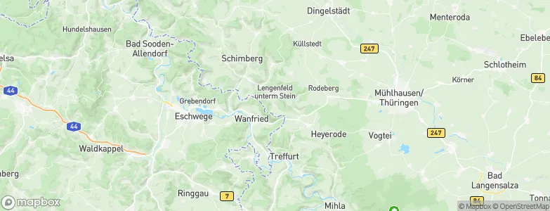 Hildebrandshausen, Germany Map