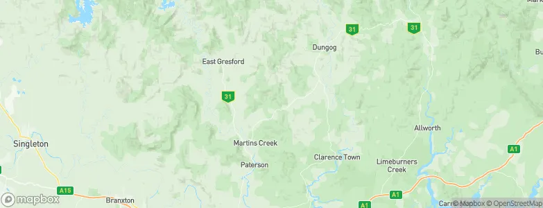 Hilldale, Australia Map