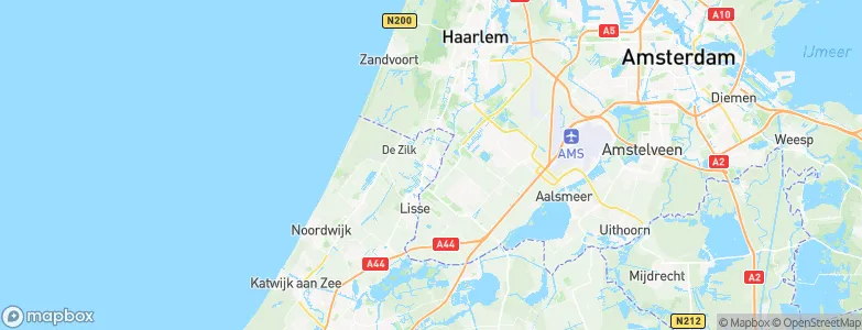 Hillegom, Netherlands Map