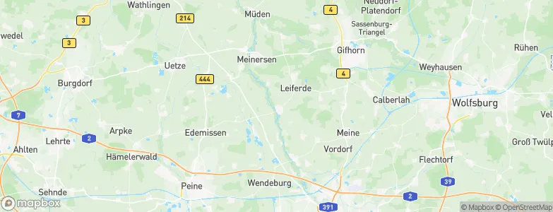 Hillerse, Germany Map