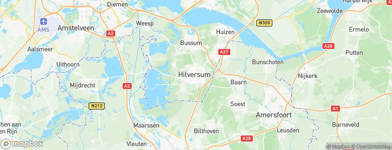 Hilversum, Netherlands Map