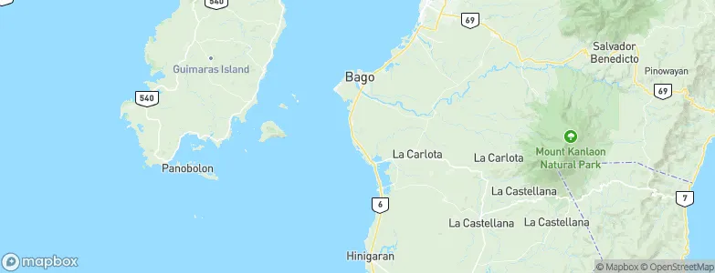 Himaya, Philippines Map