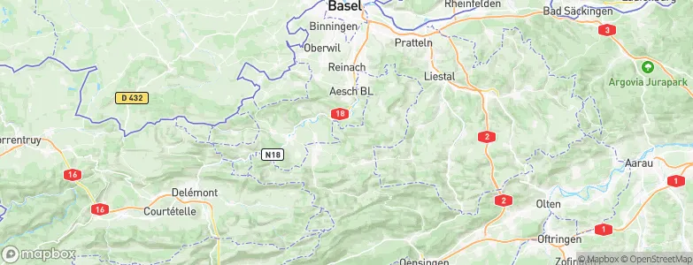 Himmelried, Switzerland Map
