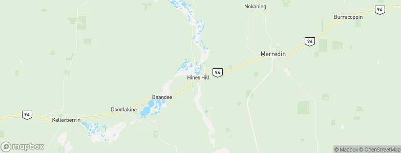 Hines Hill, Australia Map