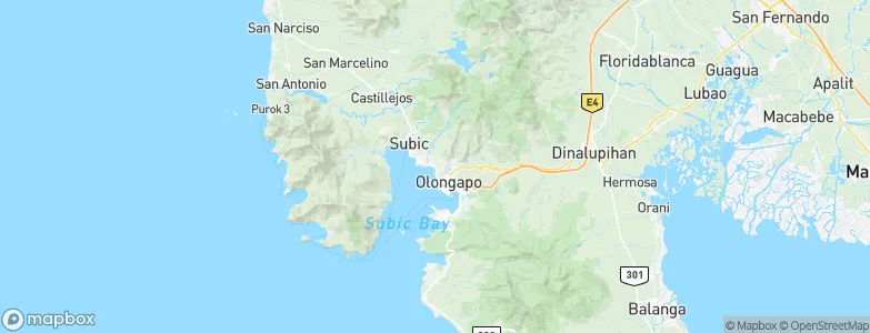 Hingin, Philippines Map