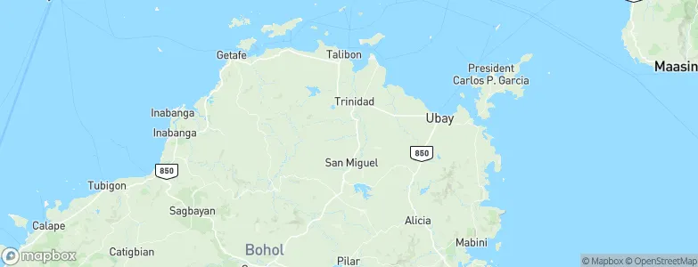 Hinlayagan Ilaud, Philippines Map