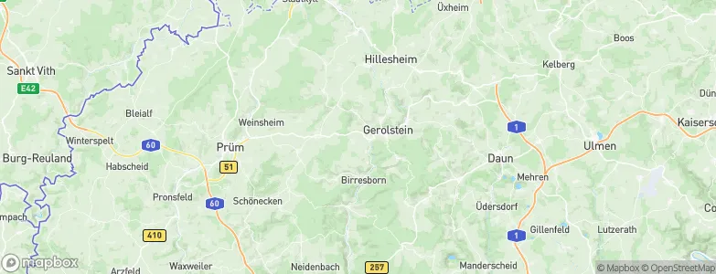 Hinterhausen, Germany Map