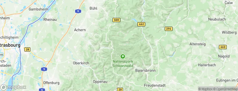 Hinterlangenbach, Germany Map