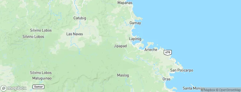 Hipadpad, Philippines Map