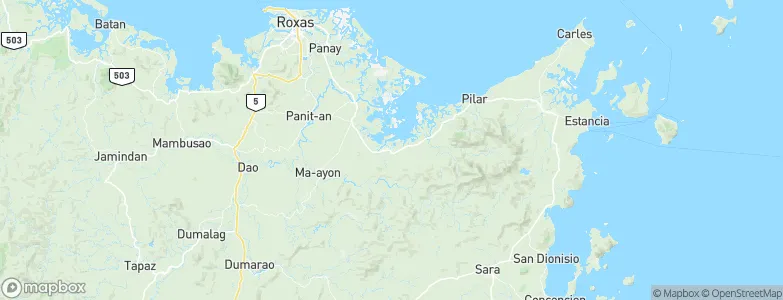 Hipona, Philippines Map