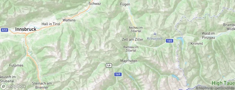 Hippach, Austria Map