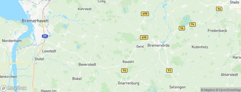 Hipstedt, Germany Map
