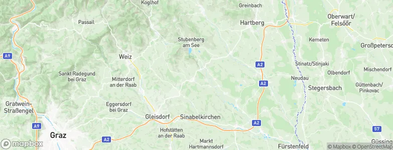 Hirnsdorf, Austria Map