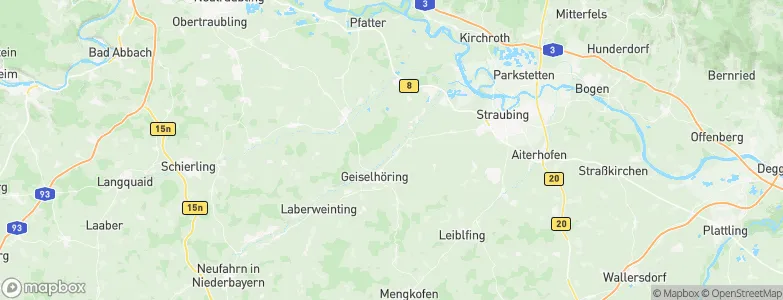 Hirschling, Germany Map
