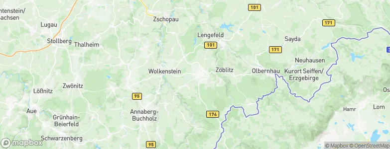 Hirschstein, Germany Map