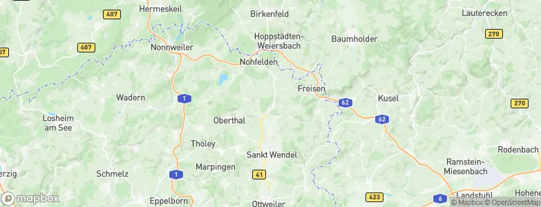 Hirstein, Germany Map