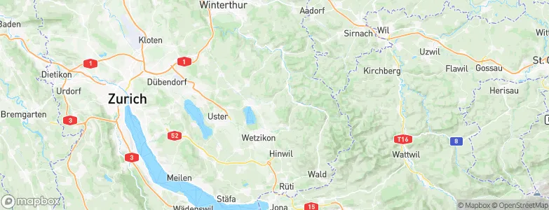 Hittnau, Switzerland Map