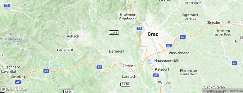 Hitzendorf, Austria Map