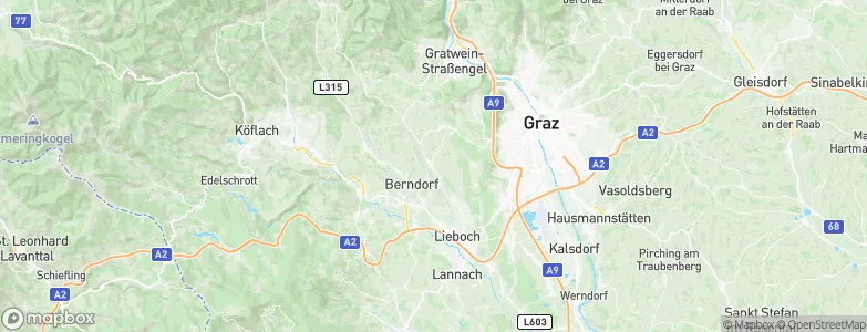 Hitzendorf, Austria Map