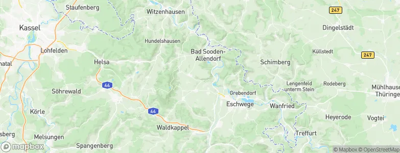Hitzerode, Germany Map