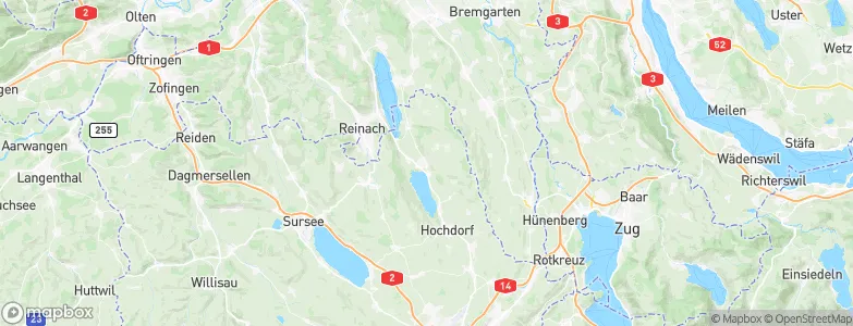 Hitzkirch, Switzerland Map