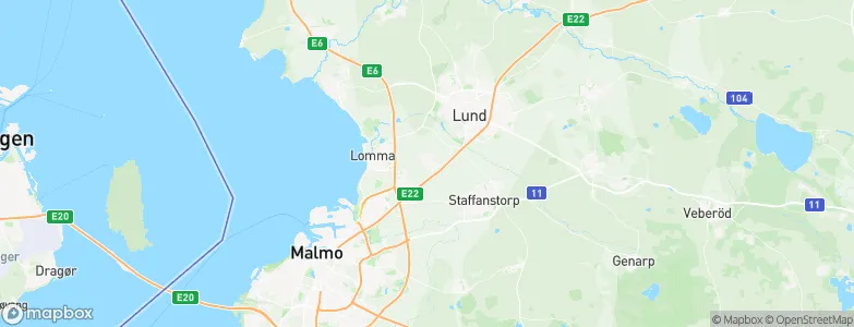 Hjärup, Sweden Map