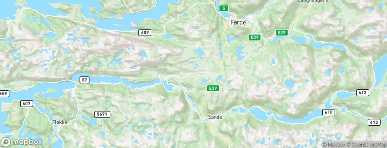 Hjelmeland, Norway Map