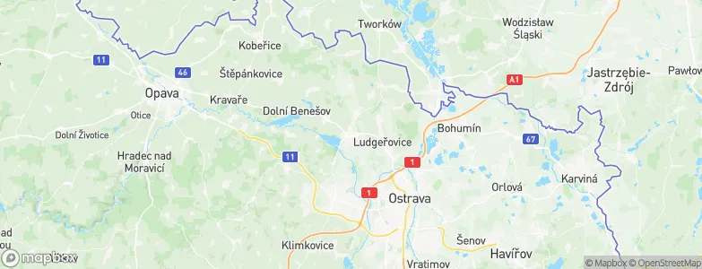 Hlučín, Czechia Map