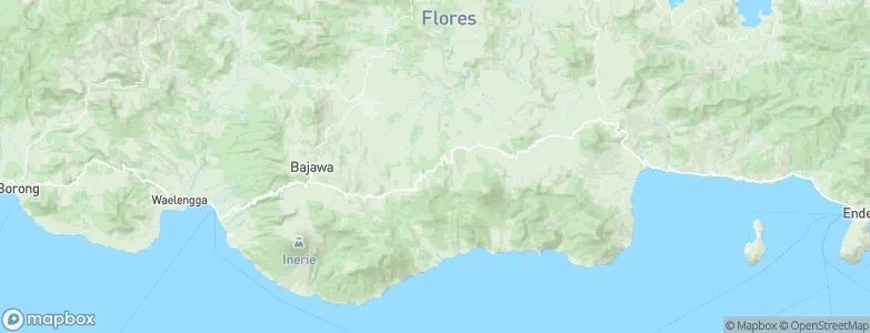 Hobonio, Indonesia Map
