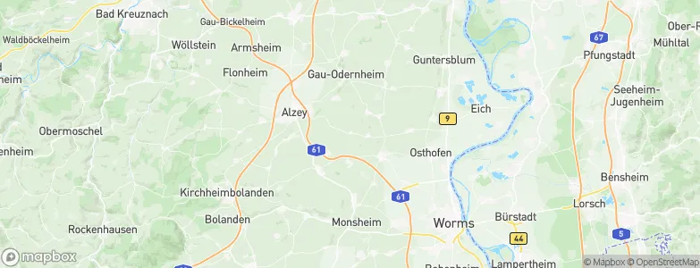 Hochborn, Germany Map